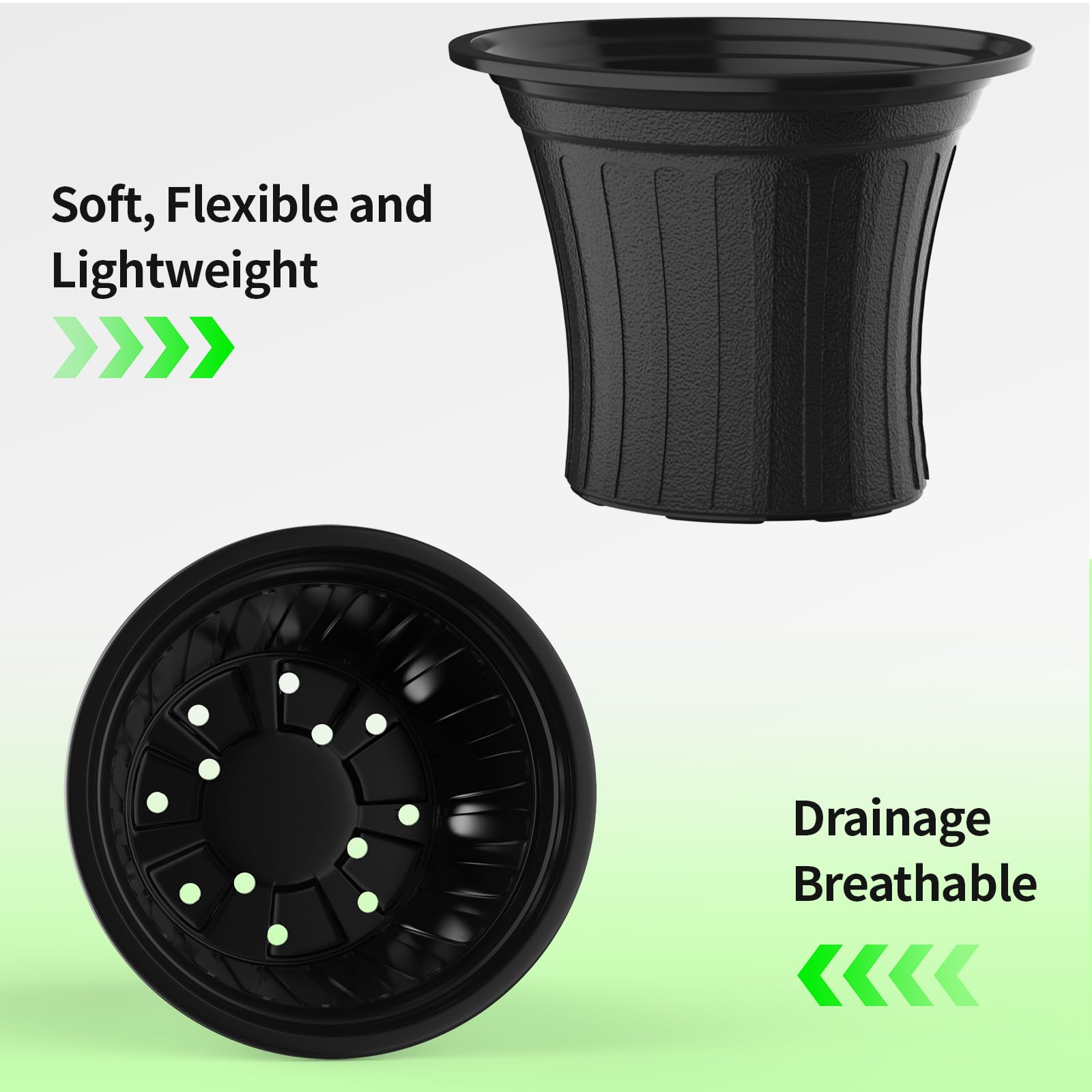 BeapTcely single pot with seedling showing easy transplanting use