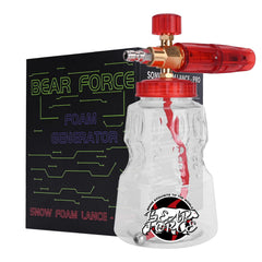 BEAR FORCE front view of foam cannon showing durable build and features