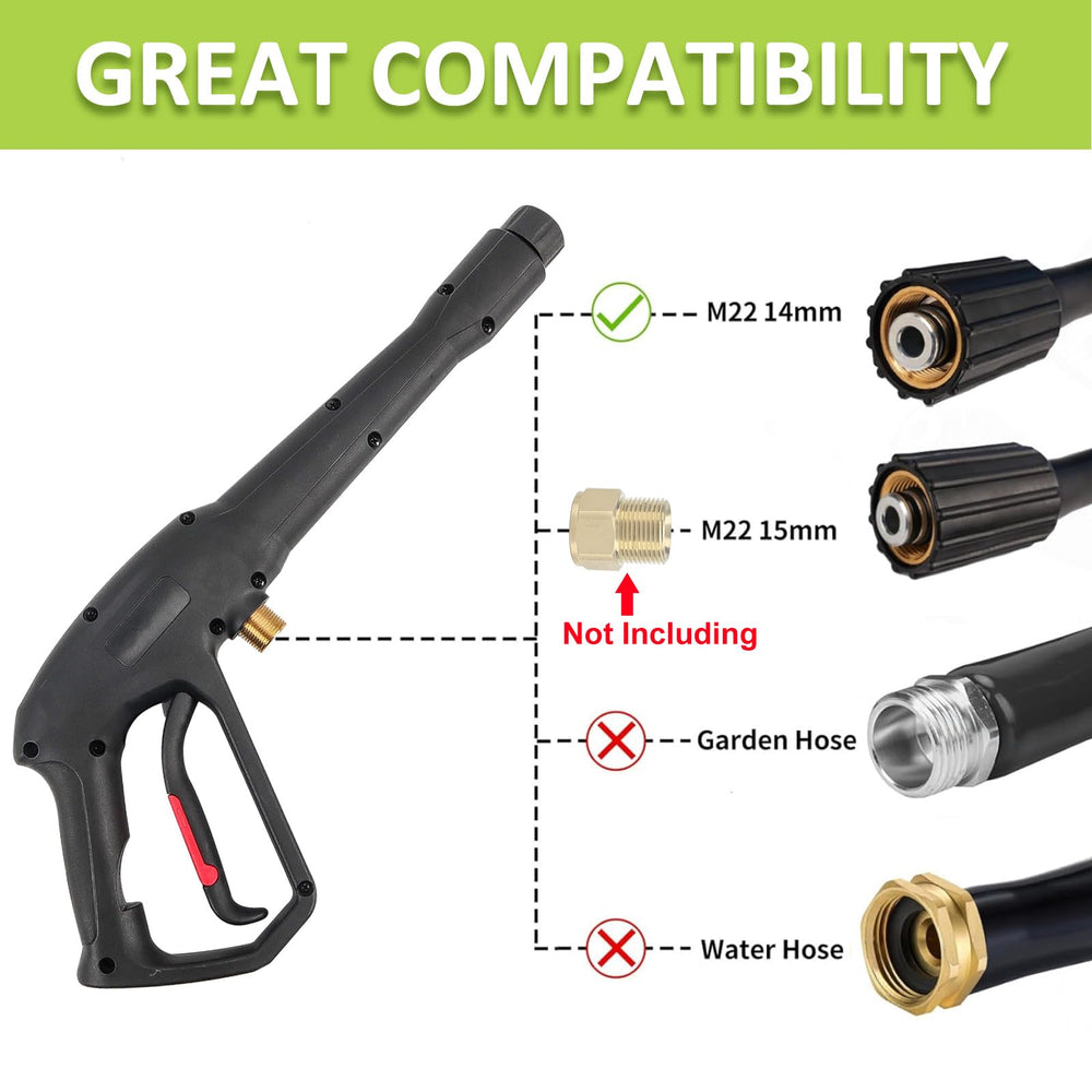 BEAR FORCE spray tips arrangement showing quick-change cleaning options