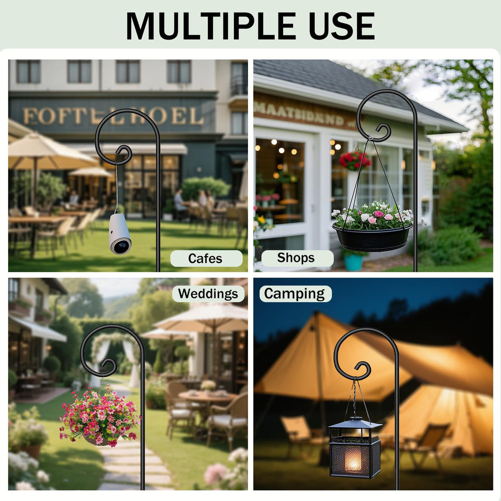 BEAU JARDIN with lantern in outdoor scene adding evening light and ambiance