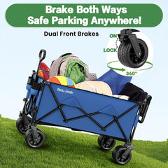 BEAU JARDIN adjustable push handle demonstrating ergonomic comfort benefit