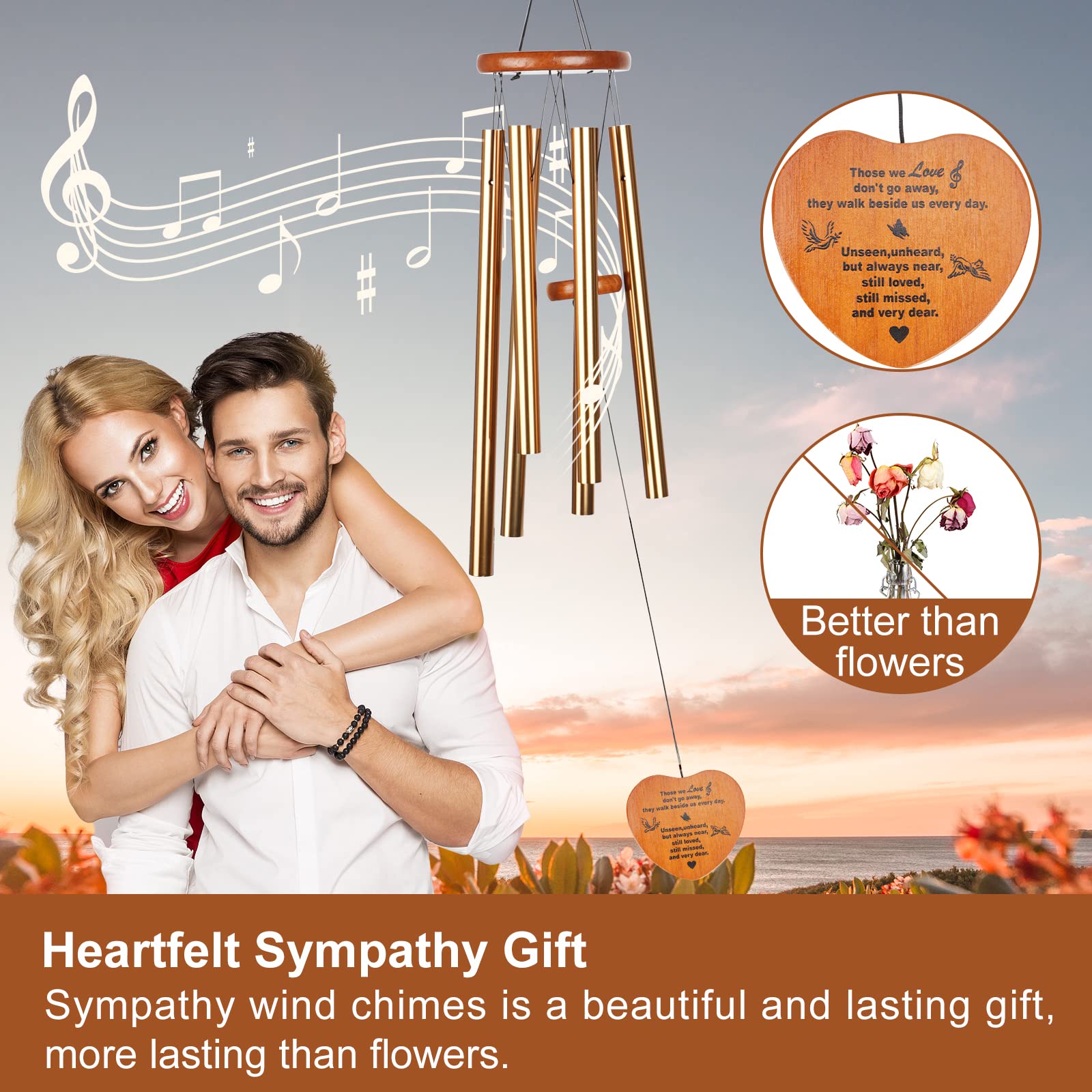 beboligh heart-shaped wind catcher detail adding symbolic meaning and visual appeal benefit
