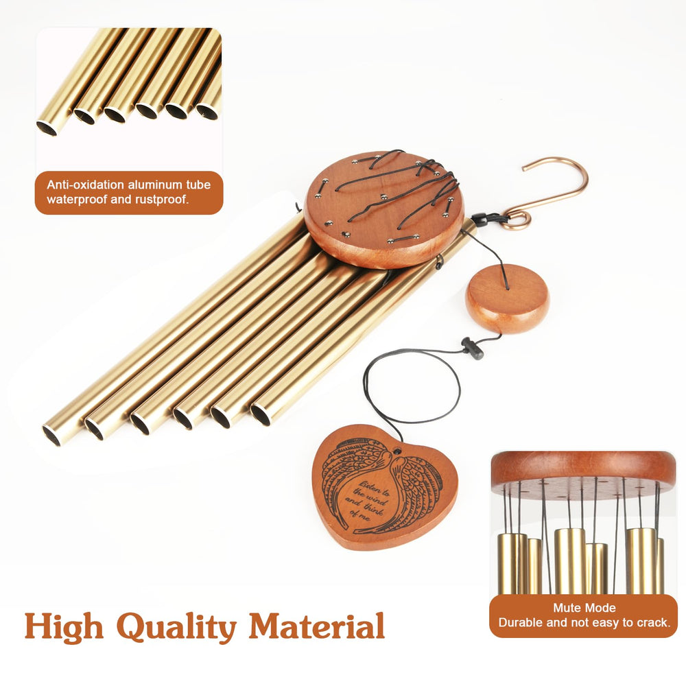 beboligh wind chime hanging on a porch creating peaceful outdoor ambiance