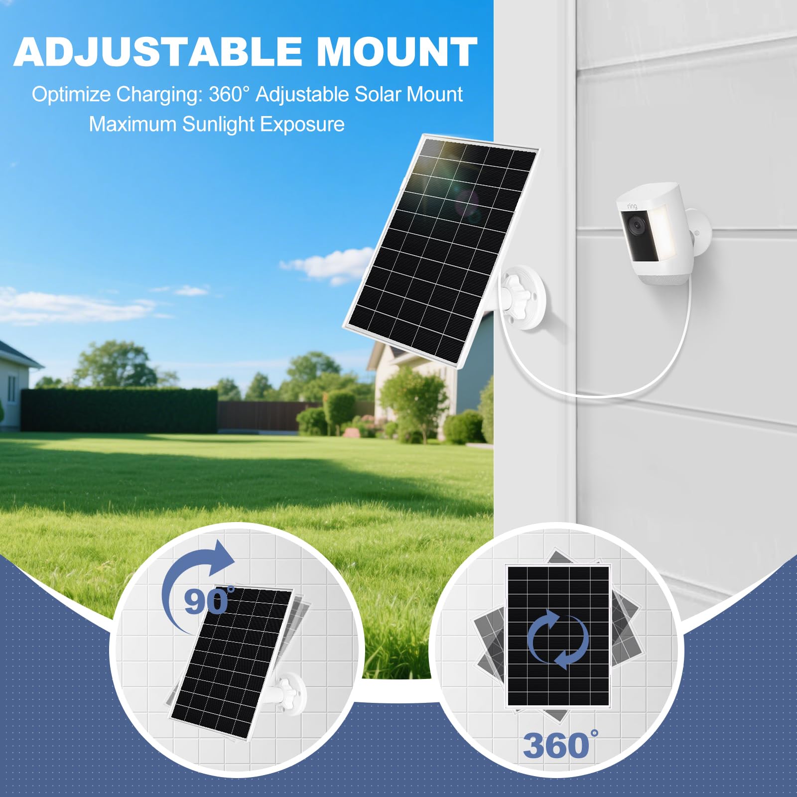 BECOMFY panel edge showing waterproof sealing for reliable outdoor protection