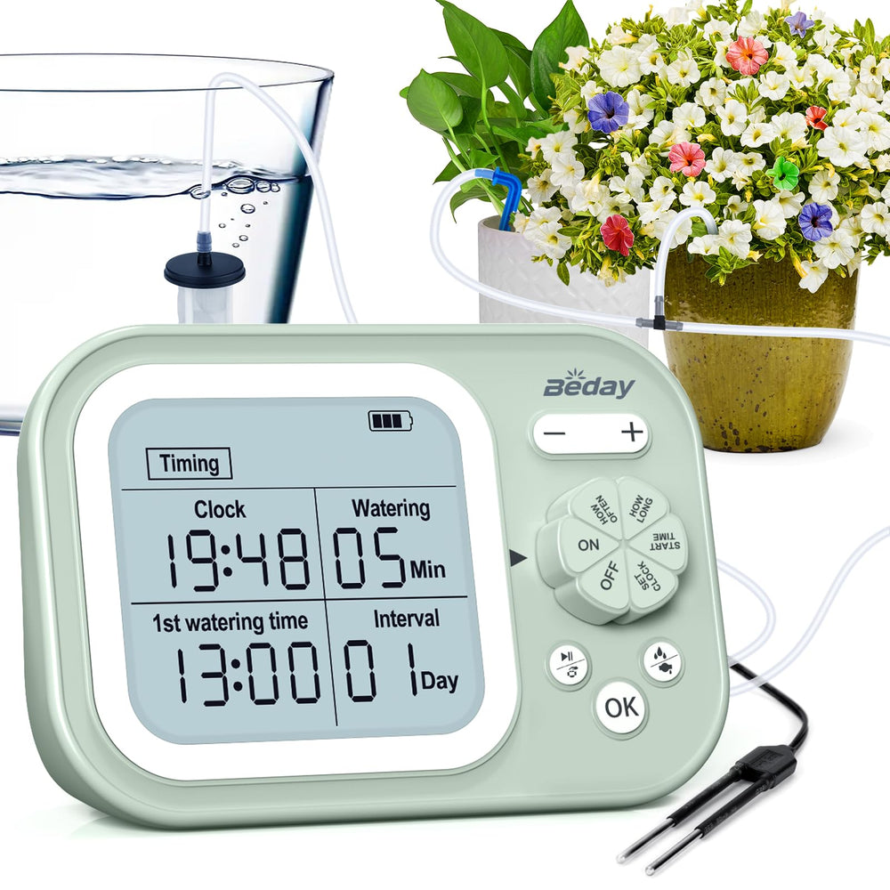 beday front controller and packaging showing compact design and easy setup benefit