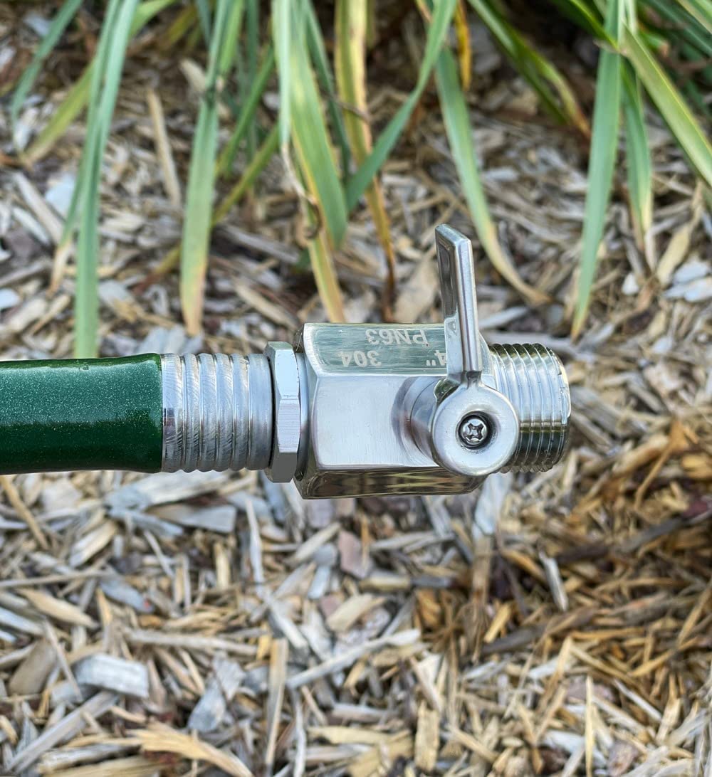 beduan valve installed in patio irrigation scene showing reliable outdoor use benefit