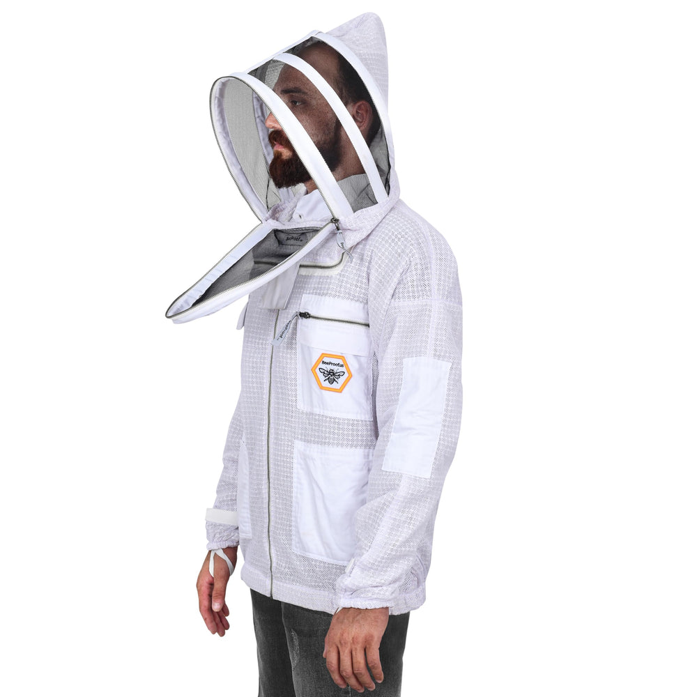 Bee Proof back ventilation panel demonstrating improved airflow