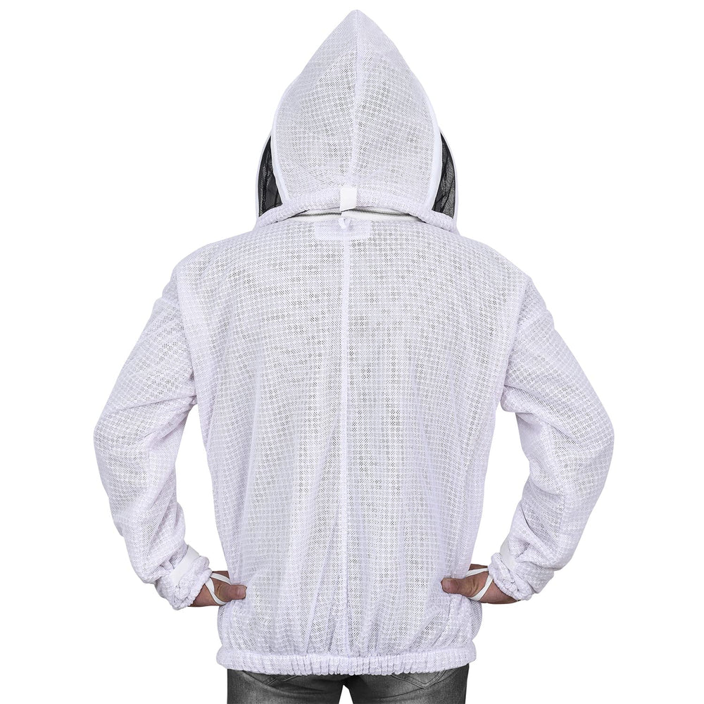 Bee Proof zipper and stitch detail indicating durable construction