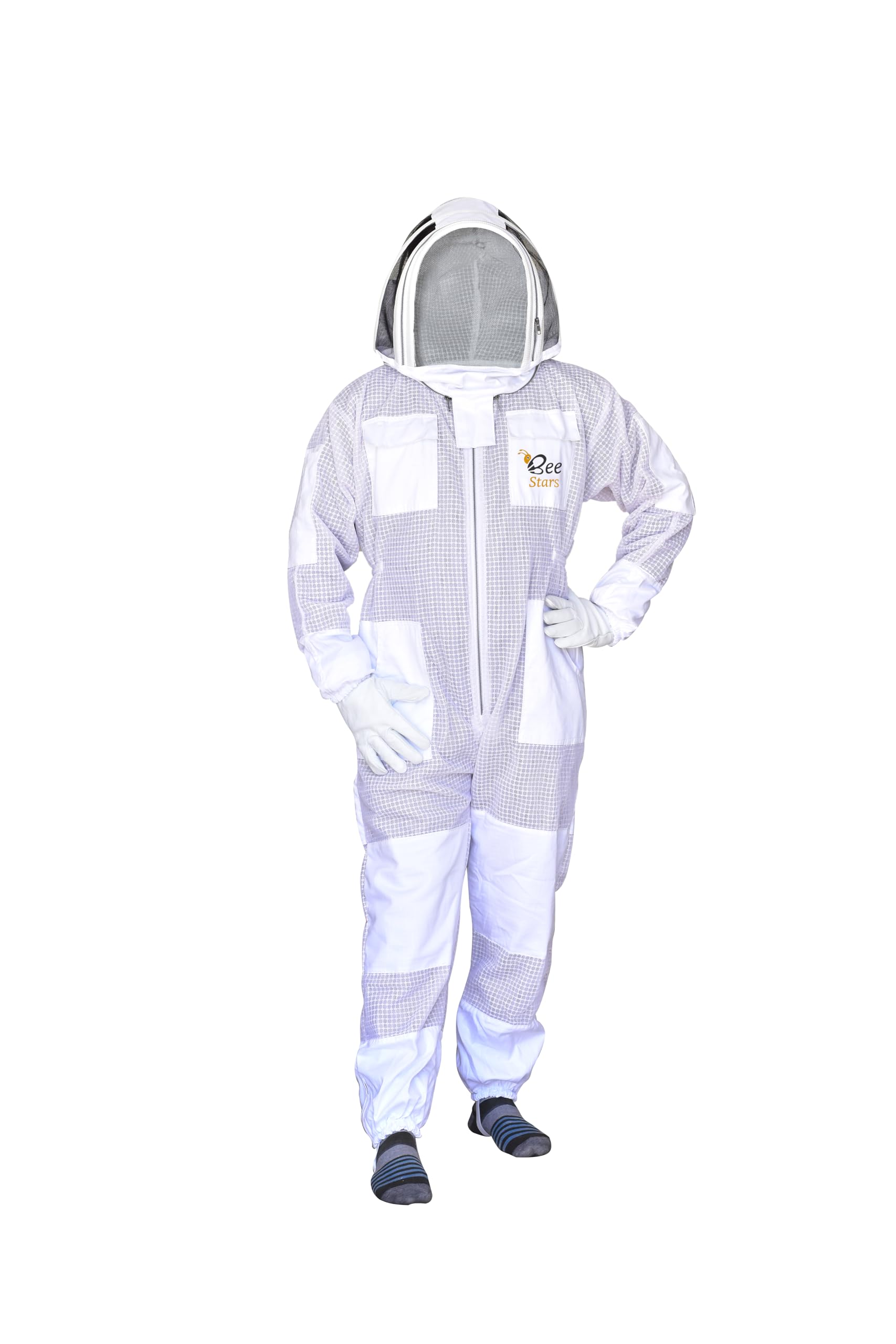 Bee Stars back view highlighting fit and protective cuff design for comfort