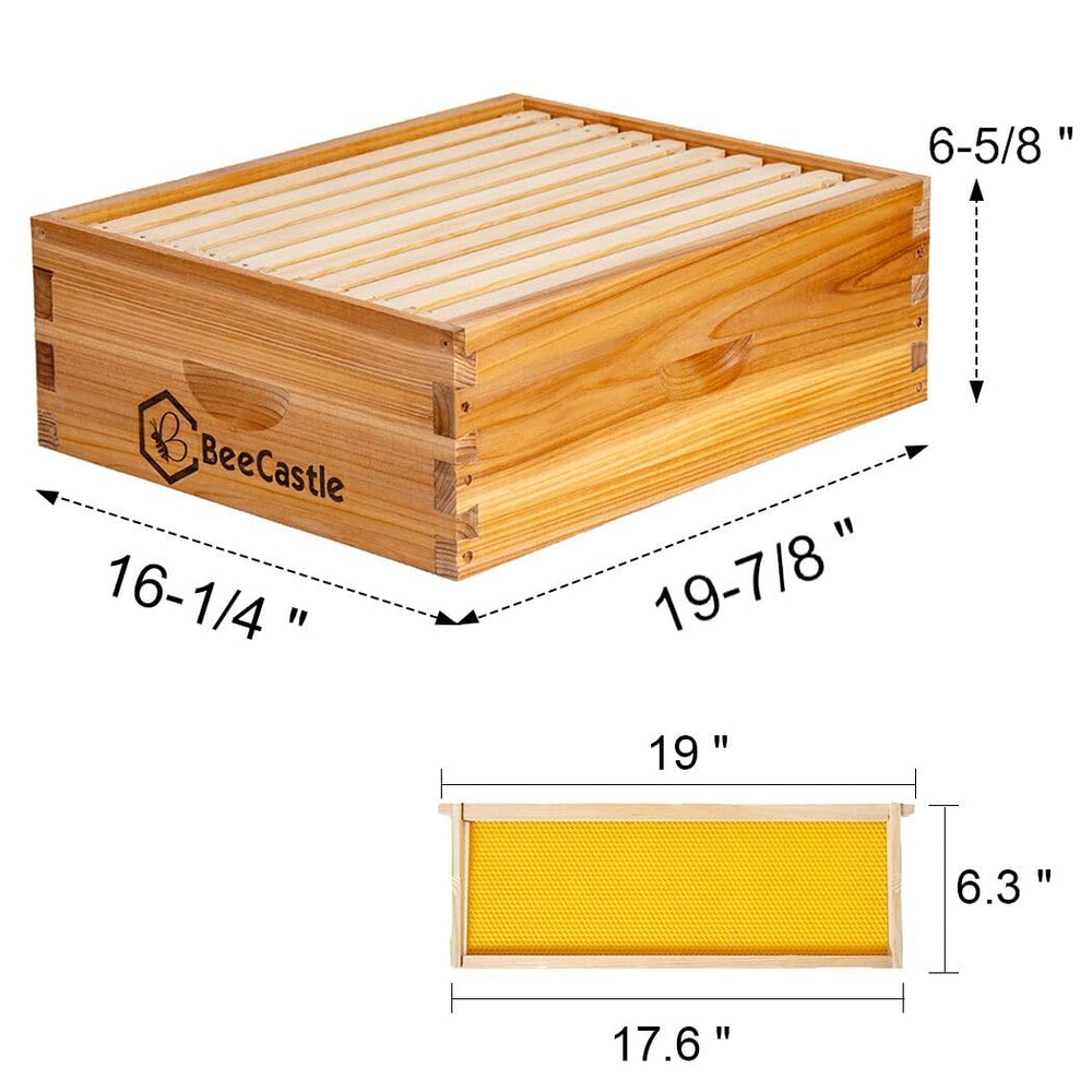 BeeCastle beeswax coating texture detail providing weather resistance and low maintenance