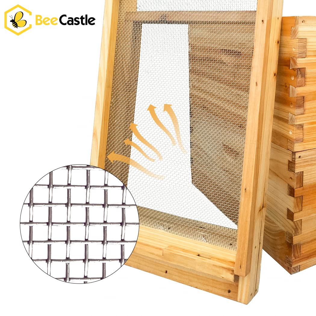 BeeCastle close-up of beeswax-coated wood finish, protects wood from weather