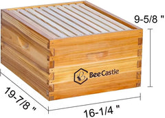 BeeCastle dovetail joint close-up highlighting strong, tight-fitting assembly