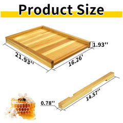 BeeQuestify entrance reducer detail demonstrating adjustable opening for better hive control