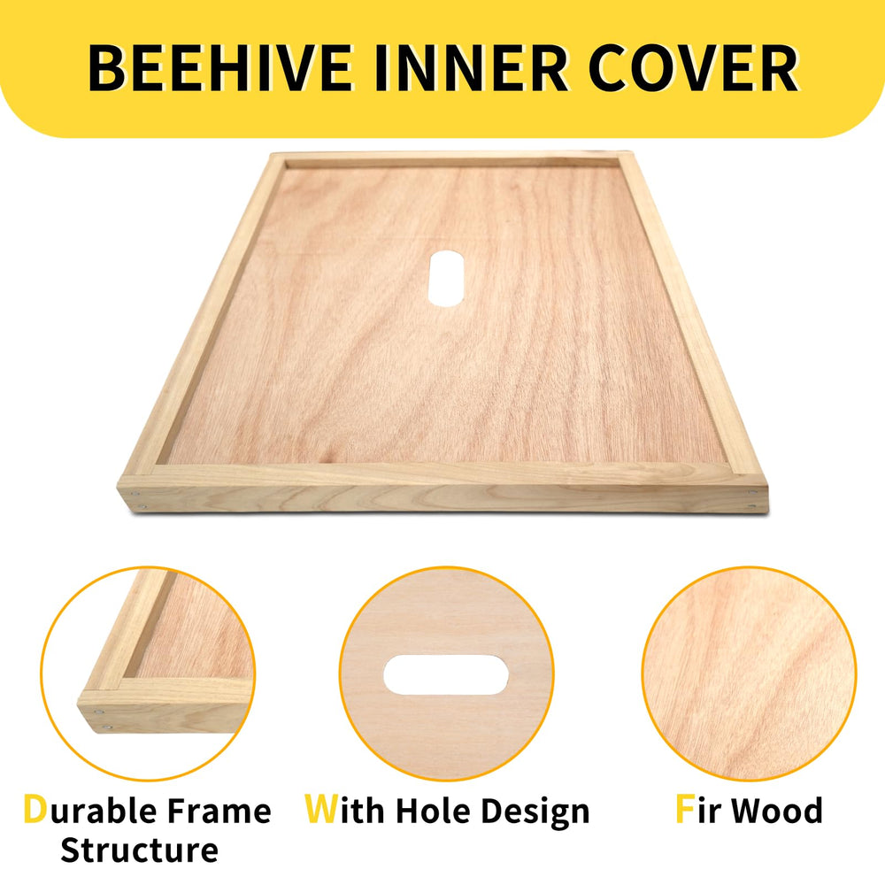 BeeQuestify hive bottom board view offering stable, ventilated base benefit