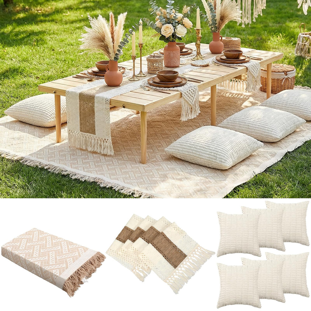 Beeveer blanket front view showing oversized coverage and comfortable seating