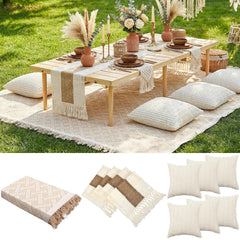 Beeveer blanket front view showing oversized coverage and comfortable seating