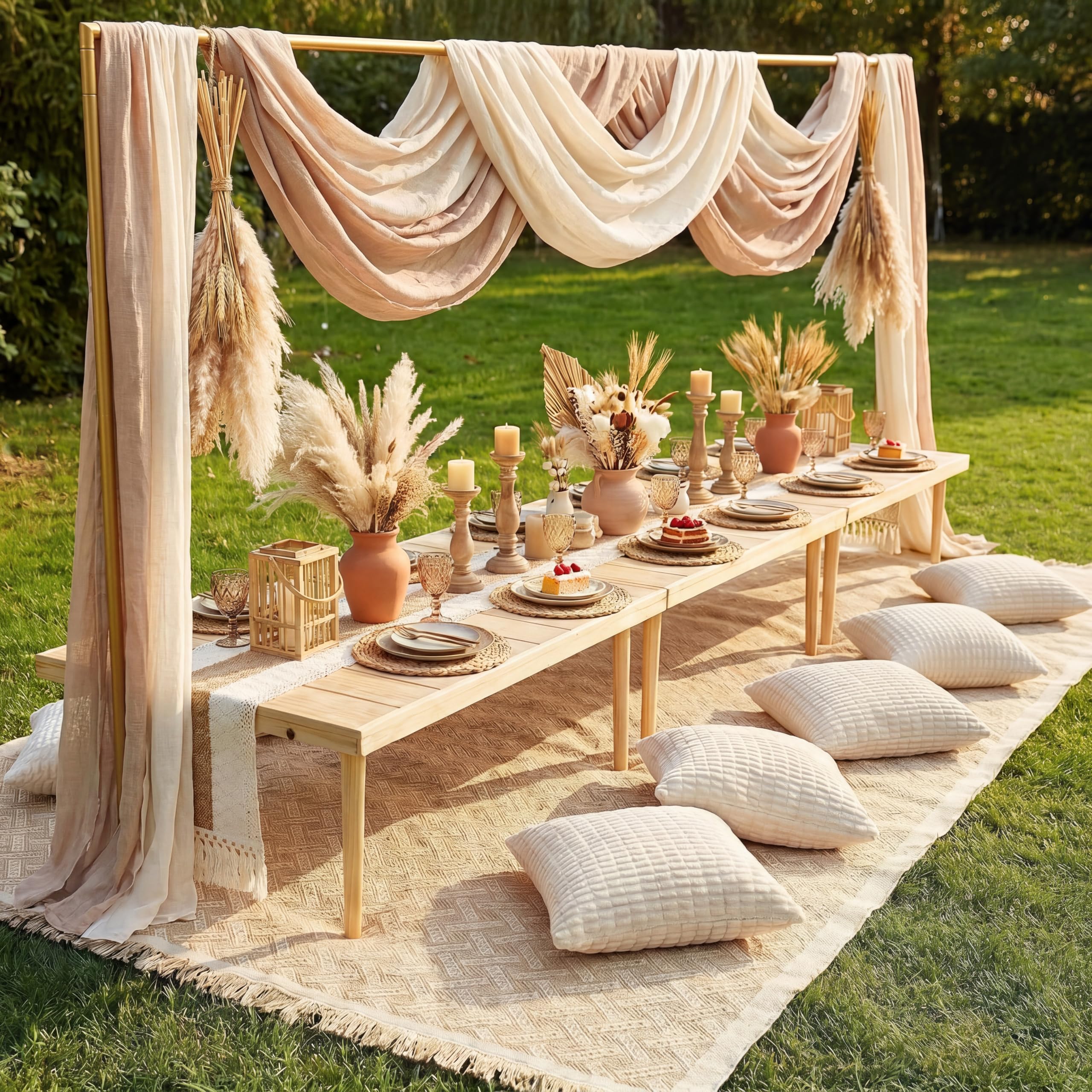 Beeveer blanket in use at a picnic offering spacious comfortable seating