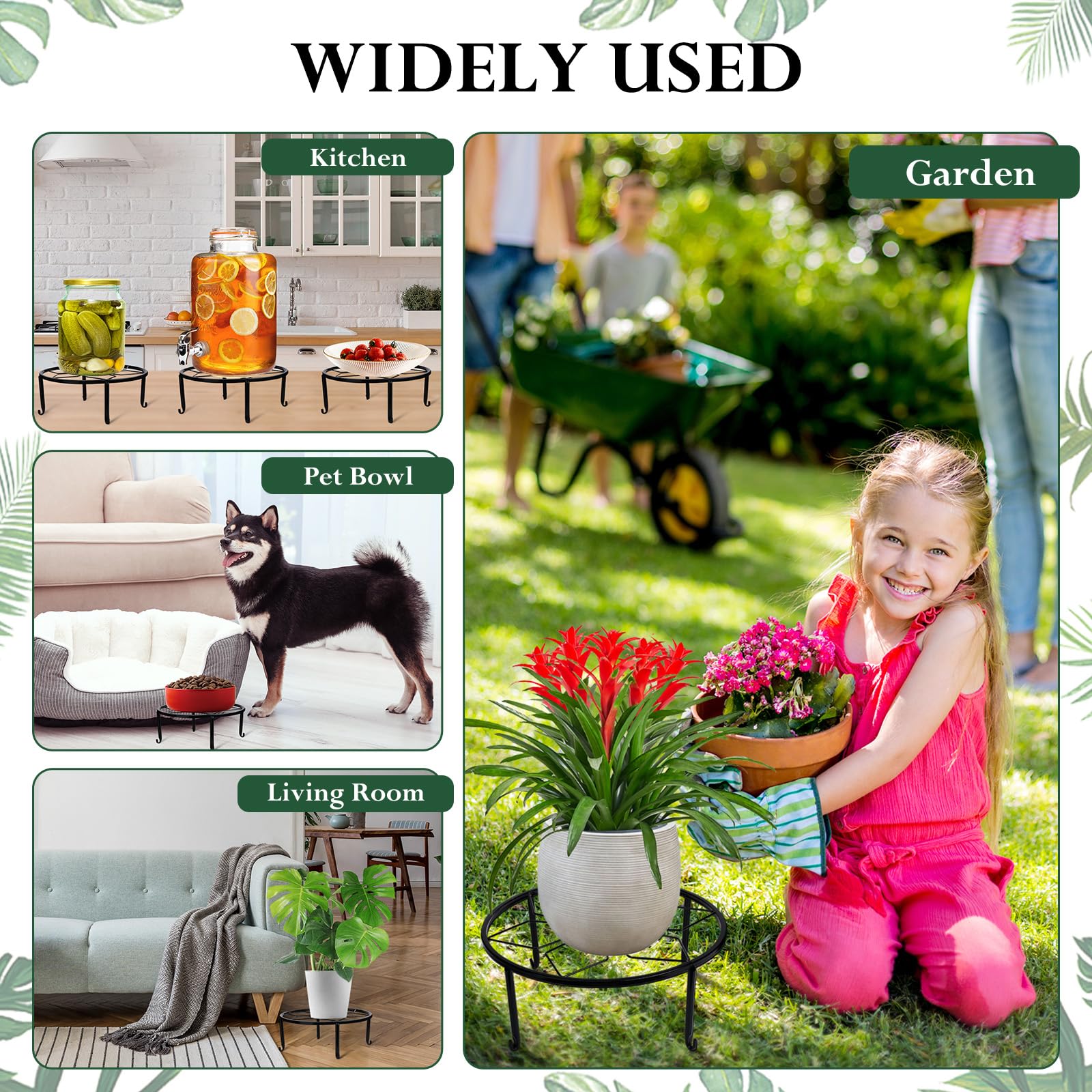 Beeveer lifestyle indoor planter display showing coordinated set enhancing home decor