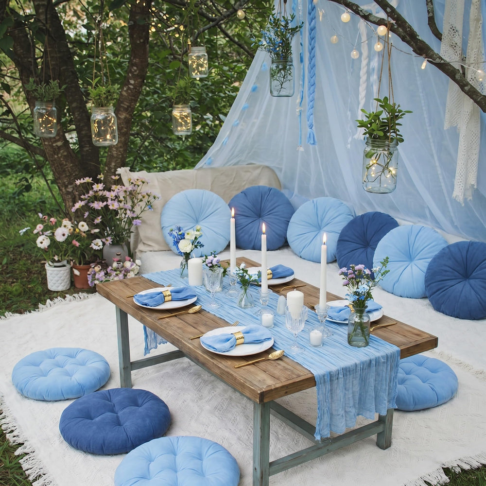 Beeveer lifestyle outdoor party setup with full set creating a cohesive picnic atmosphere