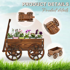Beeveer planter filled with flowers on patio illustrating decorative curb appeal