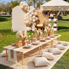 Beeveer tassel detail emphasizing boho charm and decorative appeal