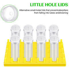 Beeveer tube filled with water and a stem showing easy hydration benefit