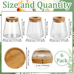Beeveer wood stand detail close-up highlighting natural finish and stable support for jars