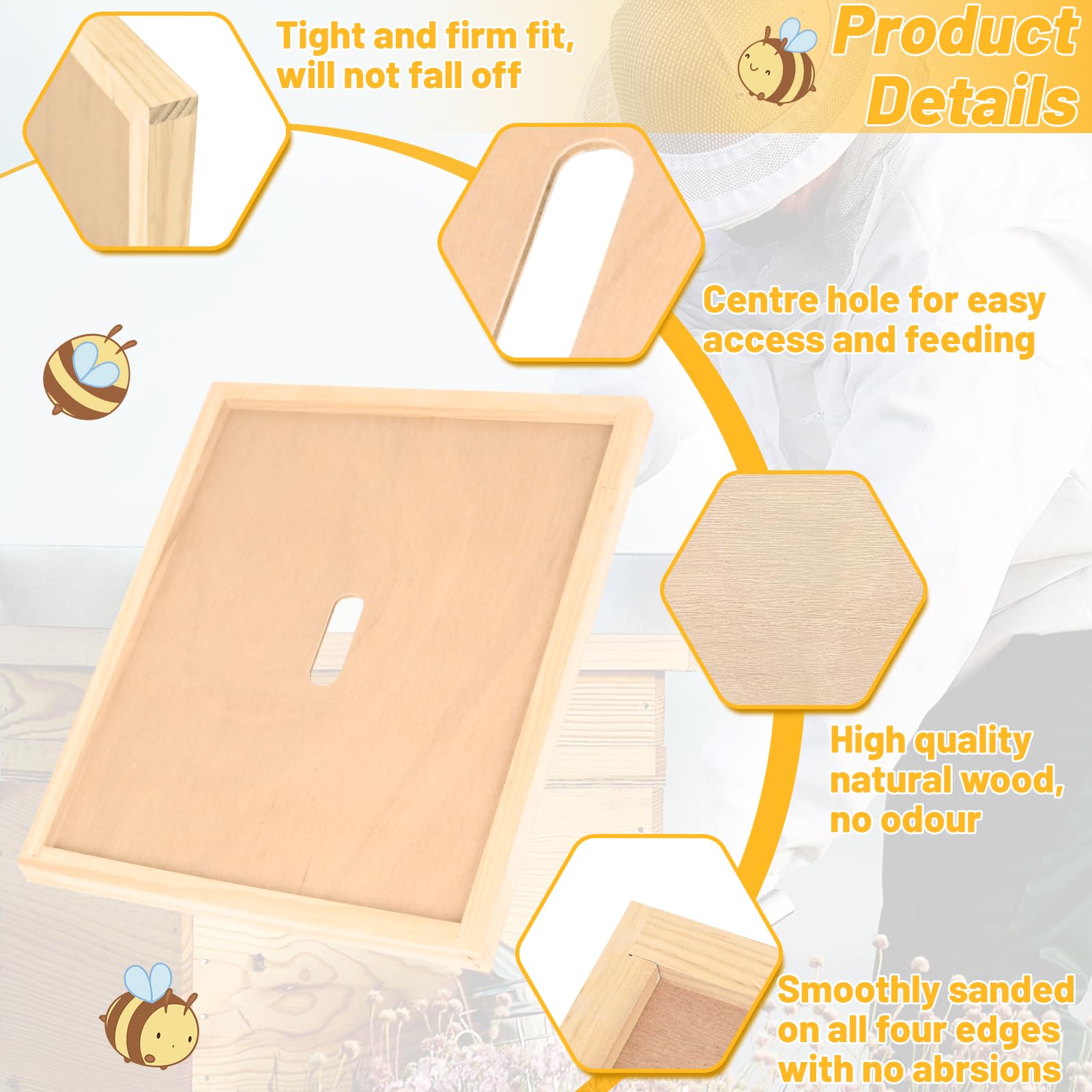 BEEXTM close-up cedar grain and edge detail highlighting durable, rot-resistant wood