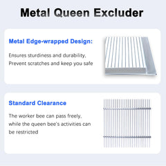 BEEXTM close-up of plated steel grid demonstrating tough durable construction