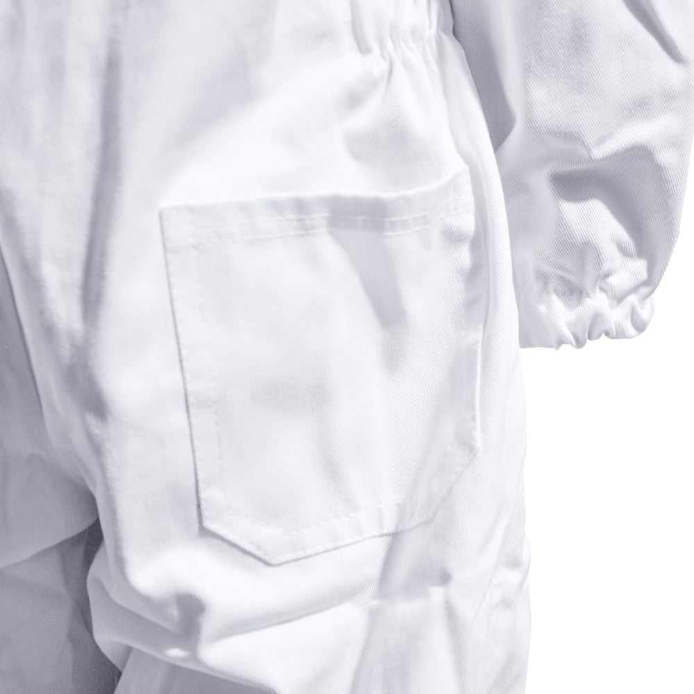BEEXTM cotton fabric weave and seams showing durable comfortable texture