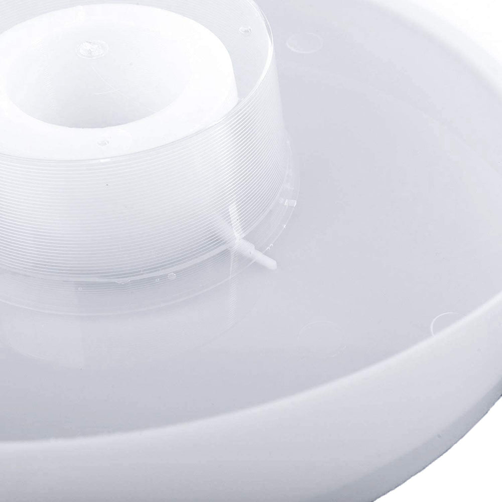 BEEXTM side profile highlighting the 3.35-inch depth and durable plastic