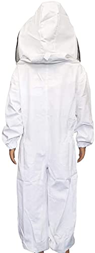 BEEXTM size guide display helping choose the right kids bee suit fit quickly