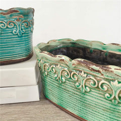Beitewei planter in use with succulents on a windowsill adding natural decor and compact planting benefit