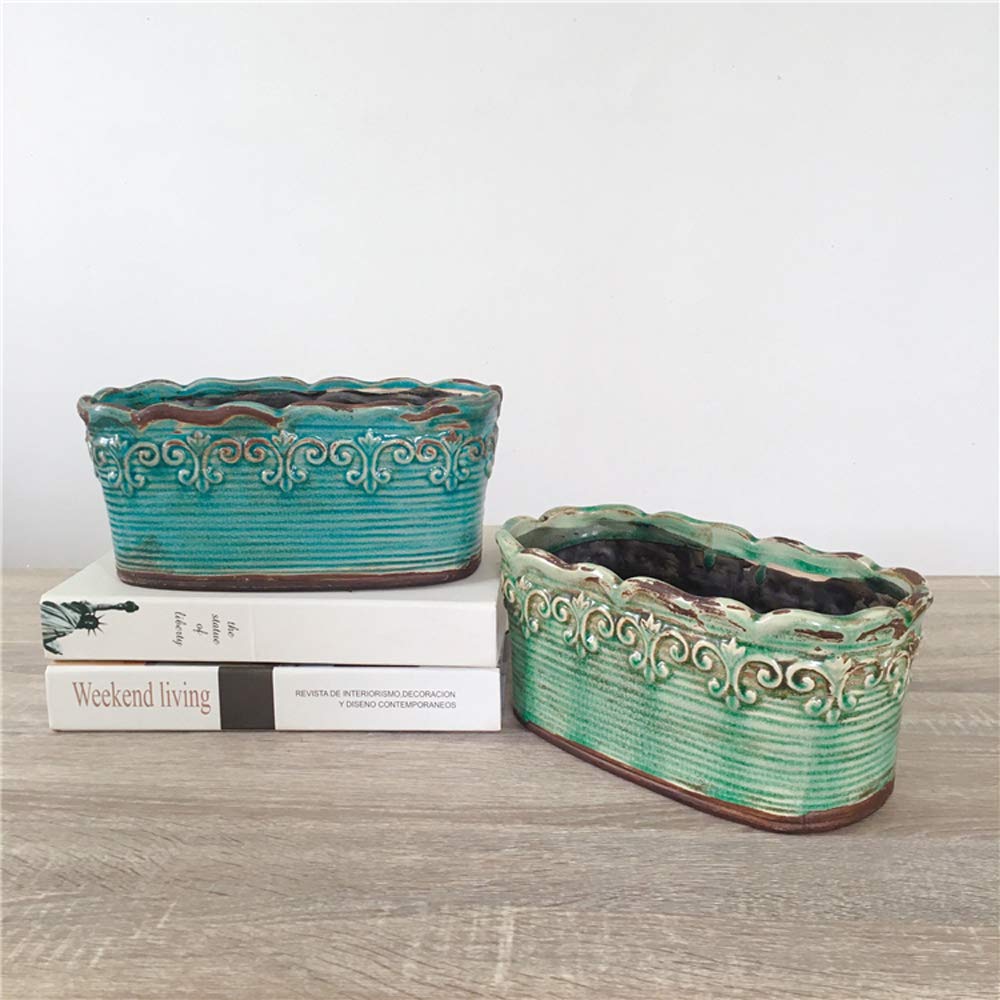 Beitewei planter next to a coffee mug showing scale and fit for small spaces