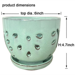Beitewei top view revealing drainage hole for healthier root moisture control