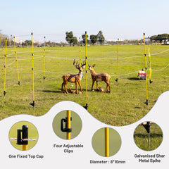 BEIYI adjustable top clips detail demonstrating quick wire placement