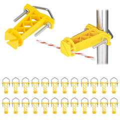 BEIYI front packaging showing 25 yellow post insulators for quick identification and durability
