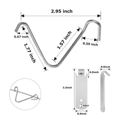 BEIYI wire twister in use tightening a clip, speeds fence tensioning