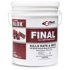 Bell Final Blox front packaging showing block design and professional-strength benefit