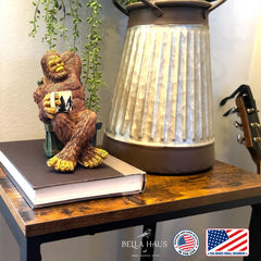 Bella Haus Bigfoot coffee cup detail highlighting steam effect and sculpting
