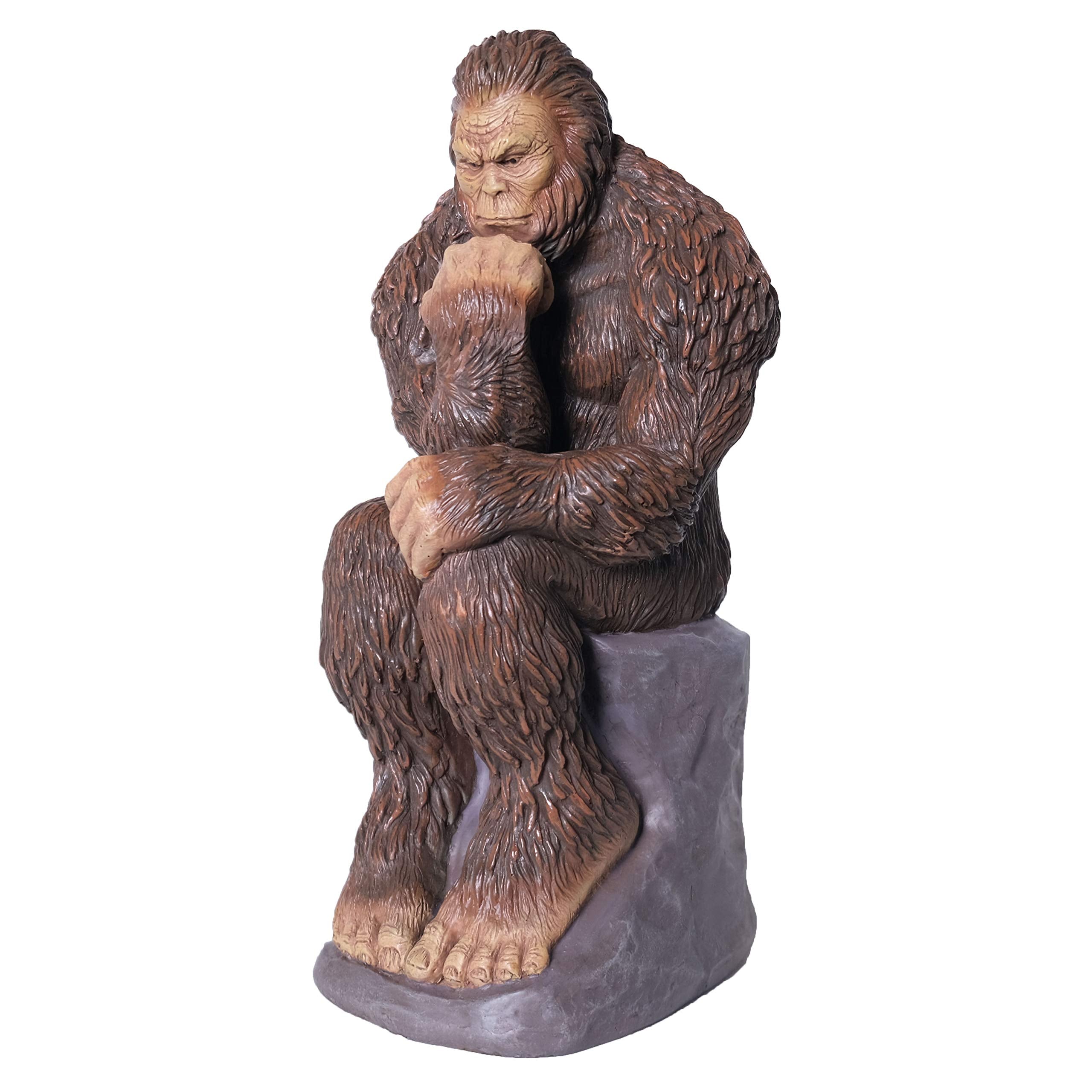 BELLA HAUS DESIGN front view of Bigfoot Thinker showing lifelike pose and charm