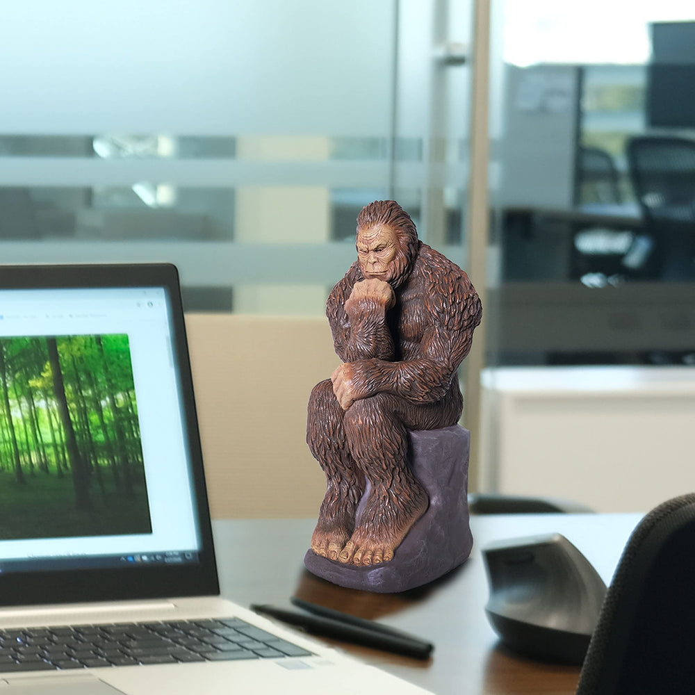 BELLA HAUS DESIGN side profile of sasquatch sculpture highlighting silhouette benefit