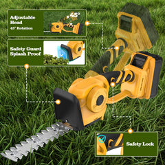 bellaDimora adjustable 45 degree head reaching angled hedge for easier cuts