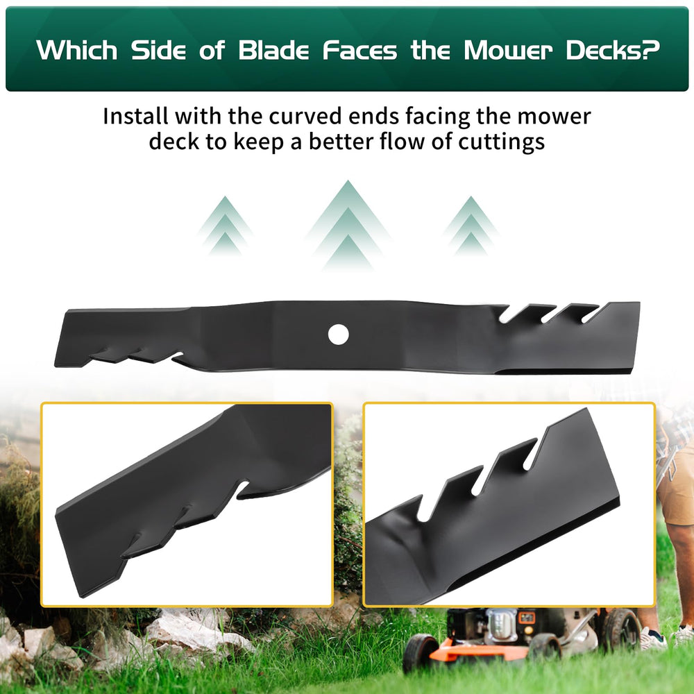 Belleone blade on balancing tool showing reduced vibration benefit