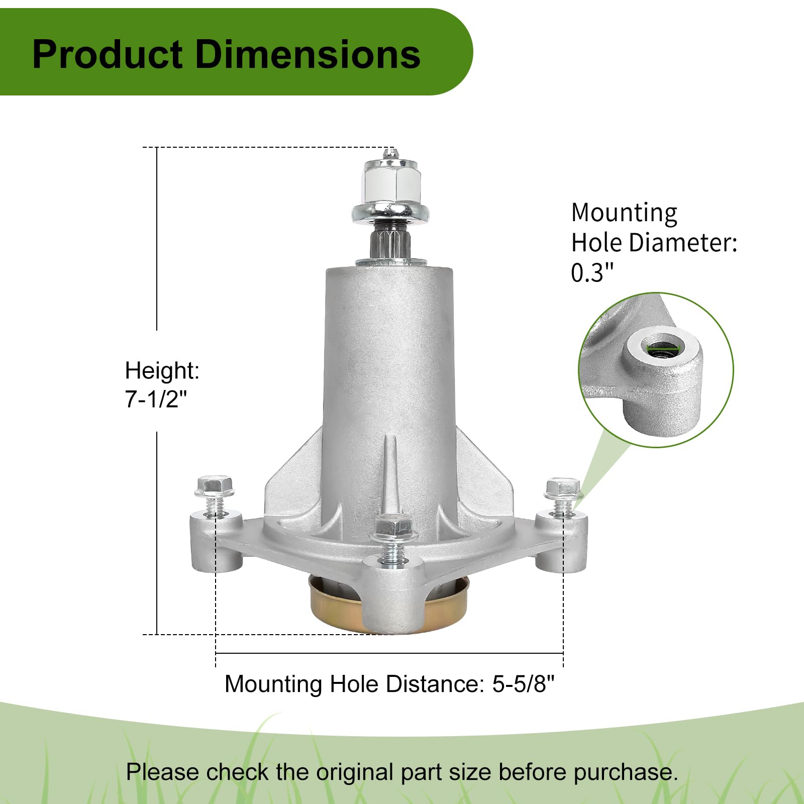 belleone grease fitting close-up highlighting maintenance access for longer life
