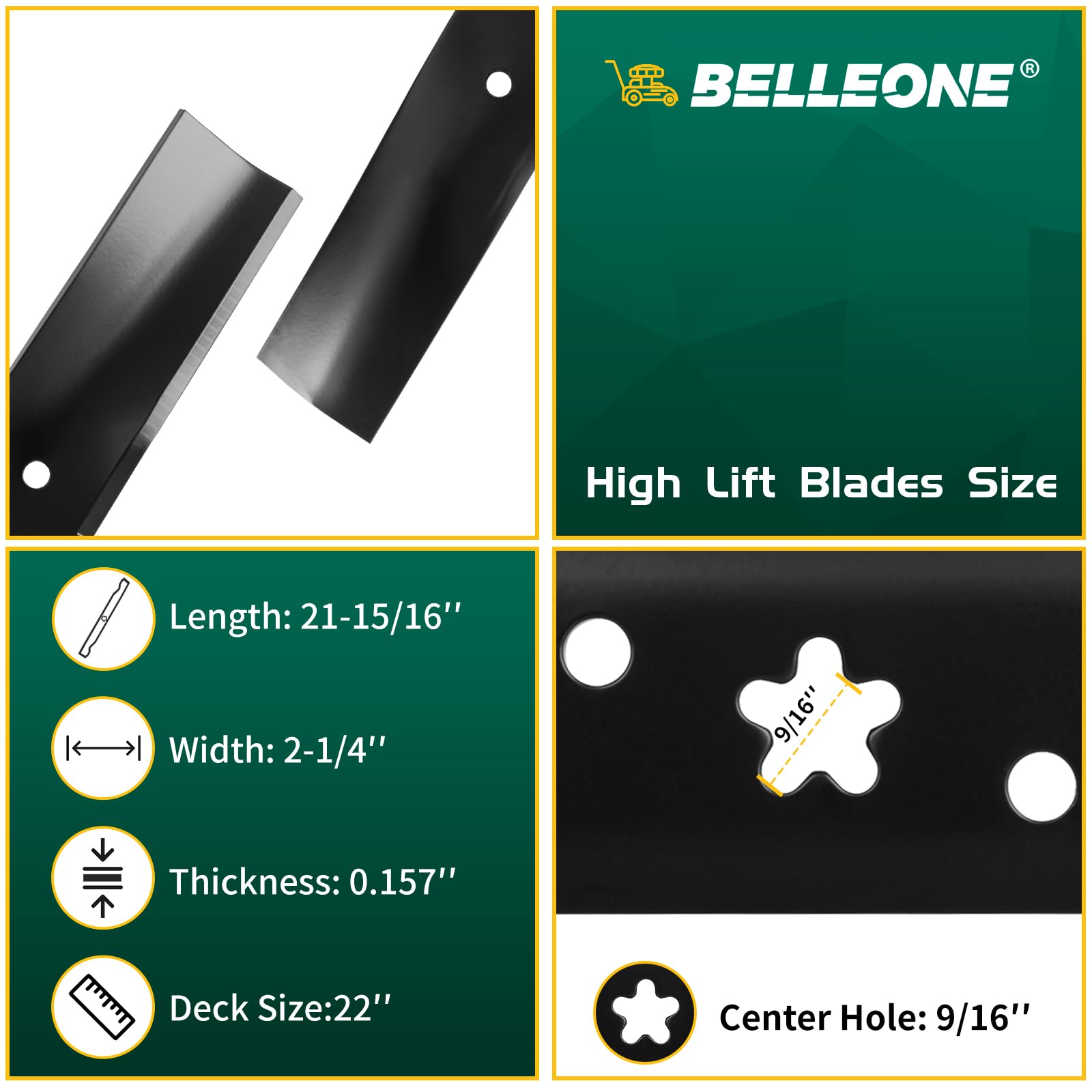 Belleone close-up of sharpened edge highlighting cleaner cutting benefit