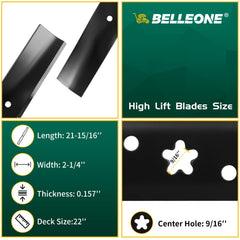 Belleone close-up of sharpened edge highlighting cleaner cutting benefit