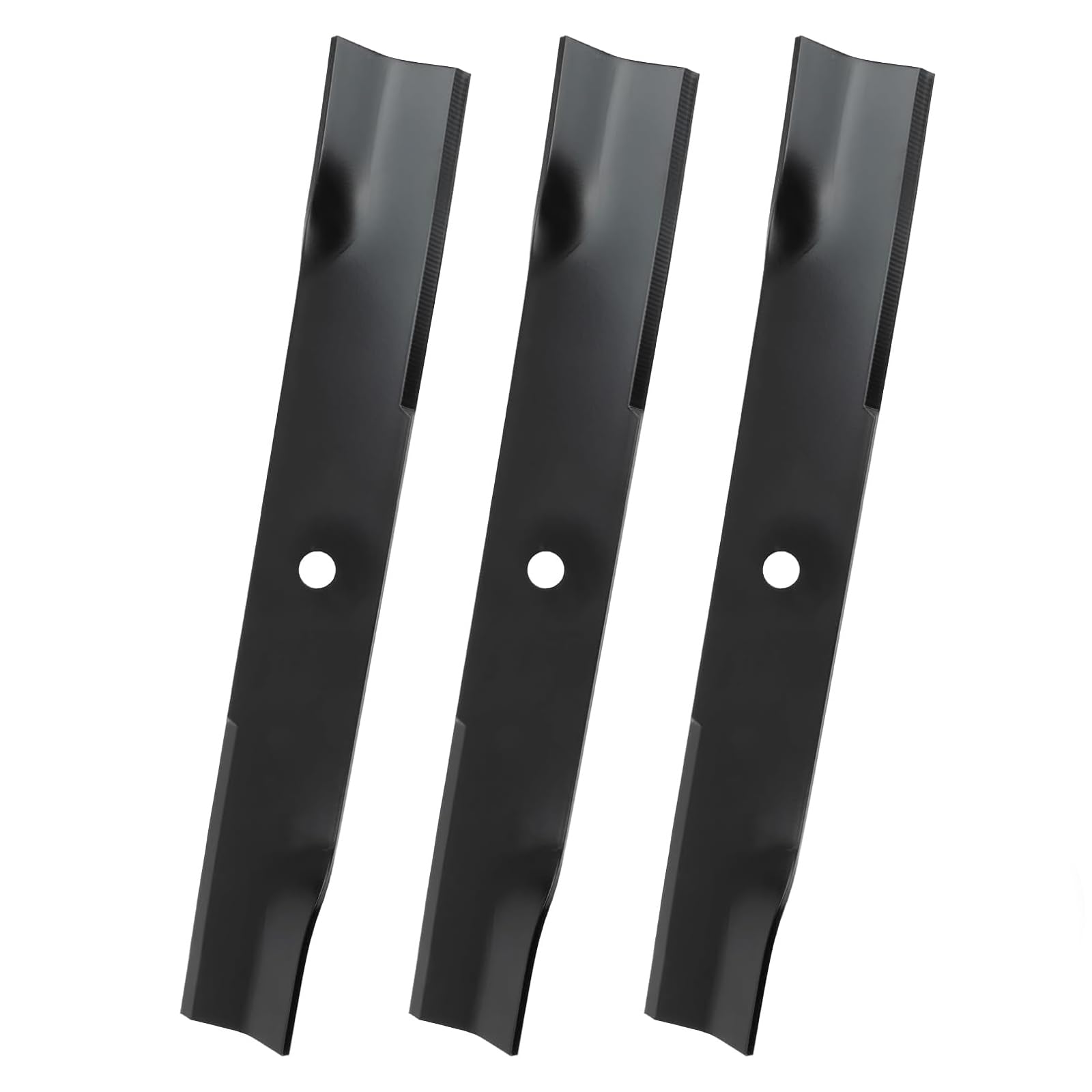 Belleone front view packaged blades showing three-blade set and labeling benefit fit accuracy