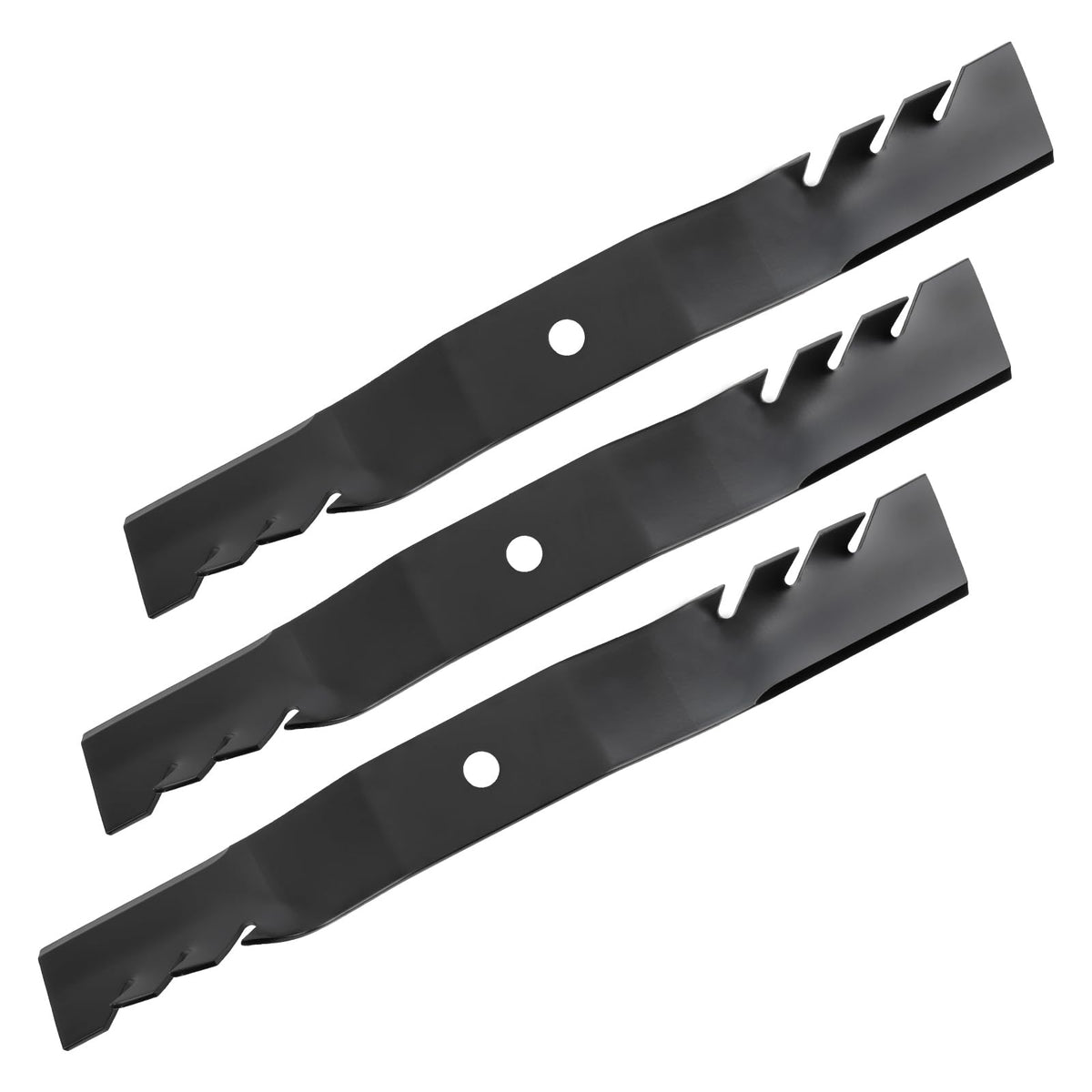 Belleone front view of three-blade pack showing fit and length benefit