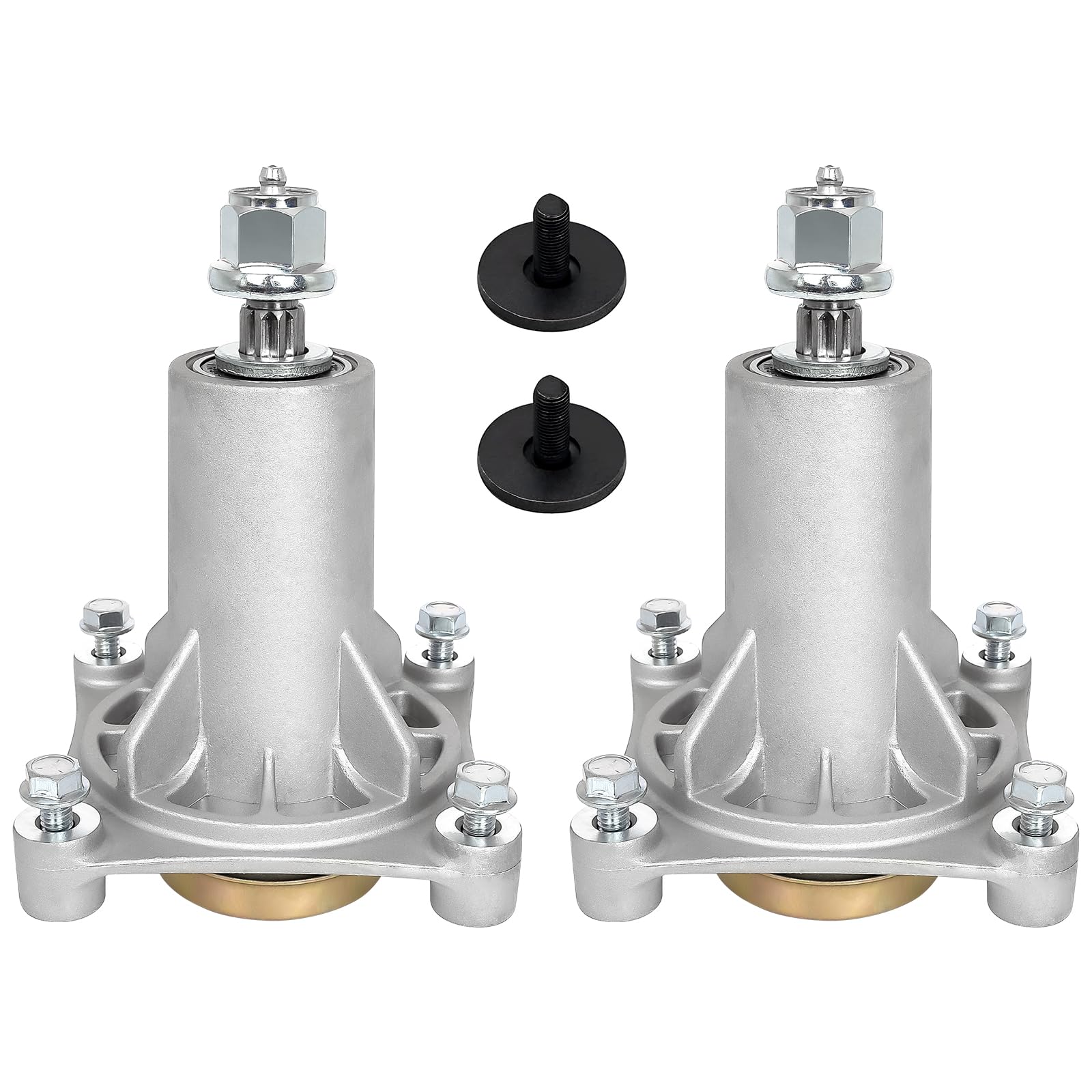 belleone spindle assembly front view showing fit and shape, ensures correct replacement